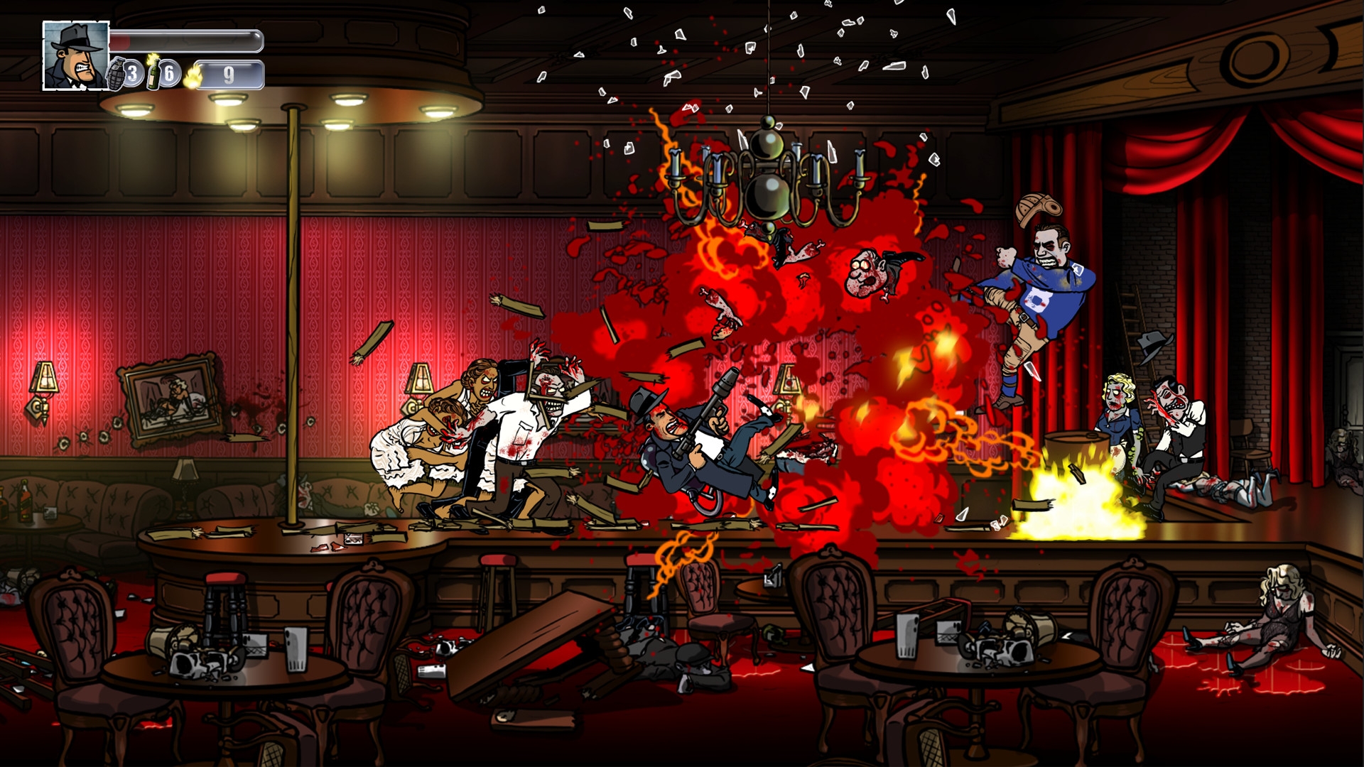 Скриншот из игры Guns, Gore & Cannoli под номером 5