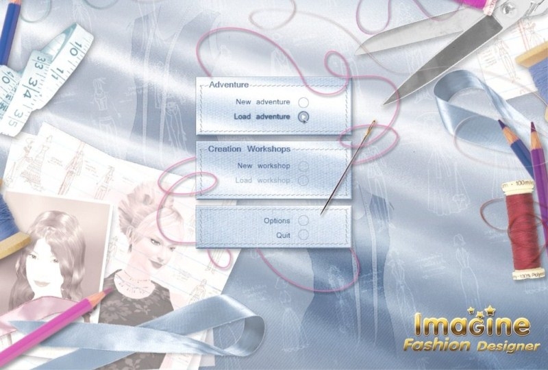 Скриншот из игры Imagine Fashion Designer под номером 9