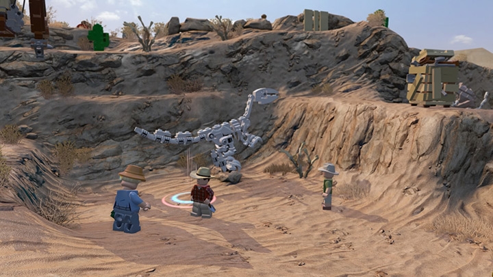 Скриншот из игры LEGO Jurassic World под номером 4