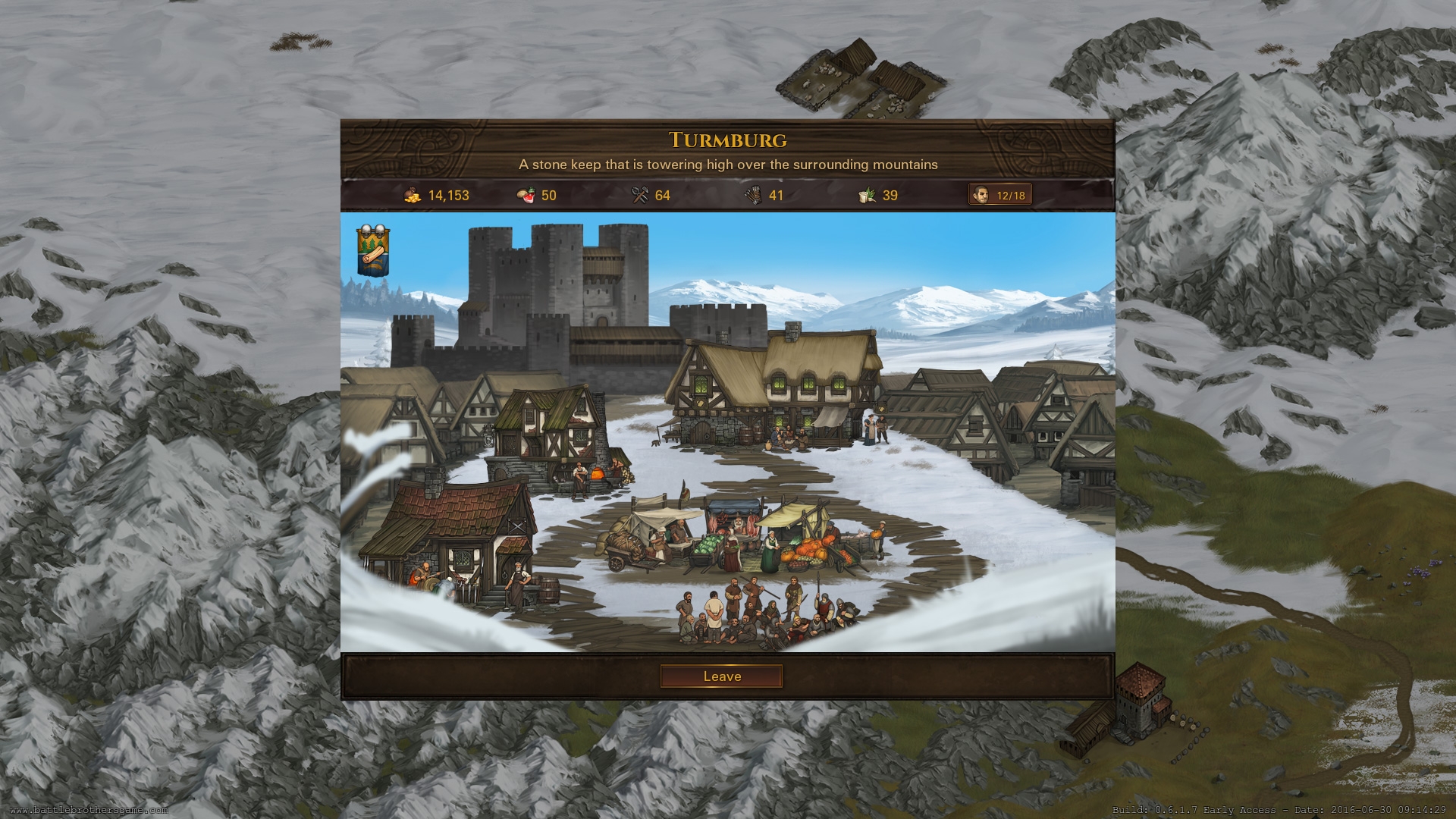Скриншот из игры Battle Brothers под номером 4