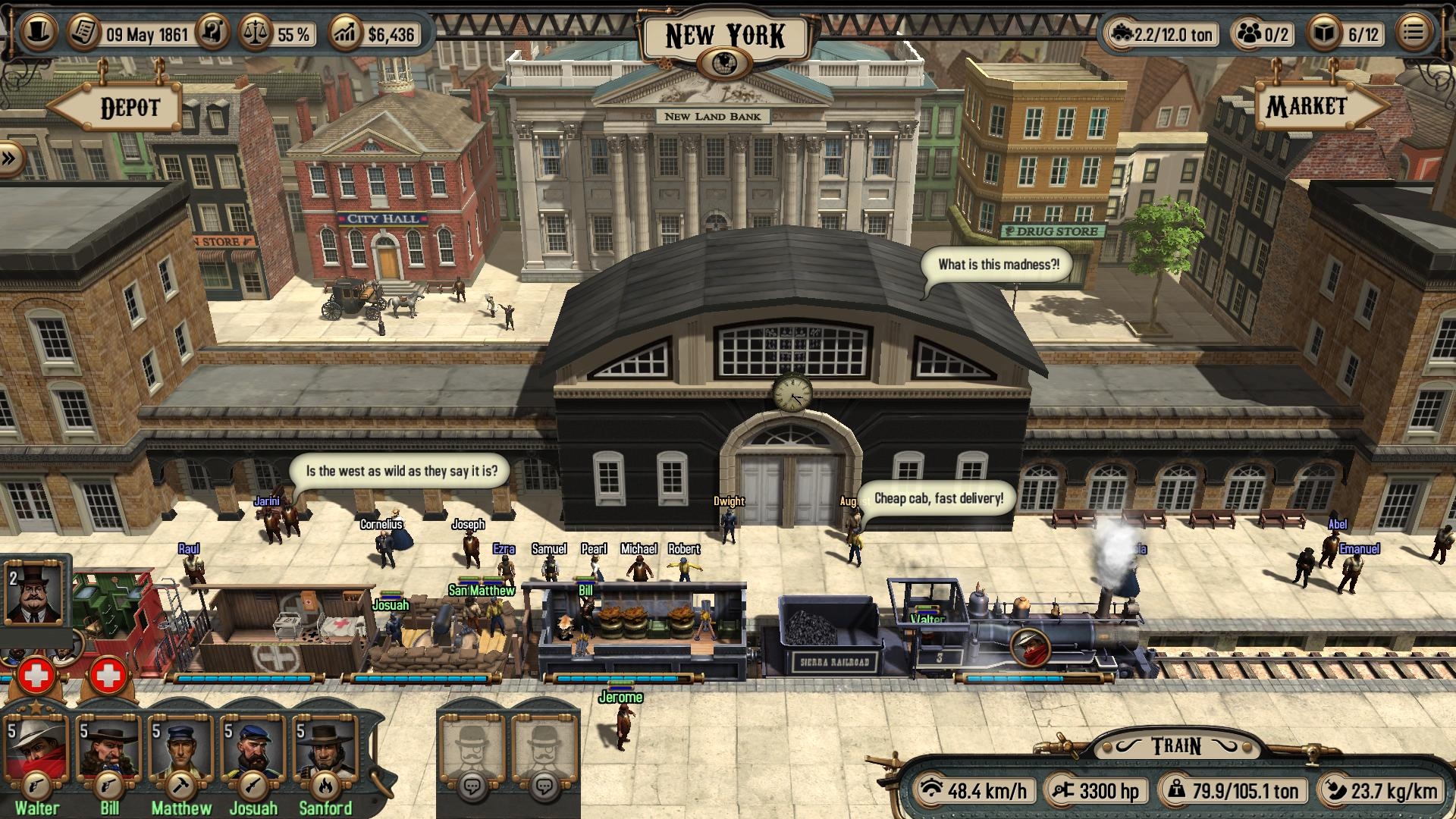 Скриншот из игры Bounty Train под номером 1