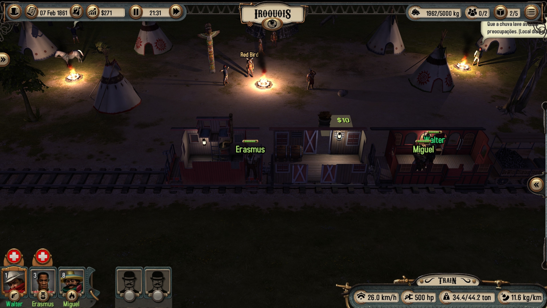 Скриншот из игры Bounty Train под номером 11