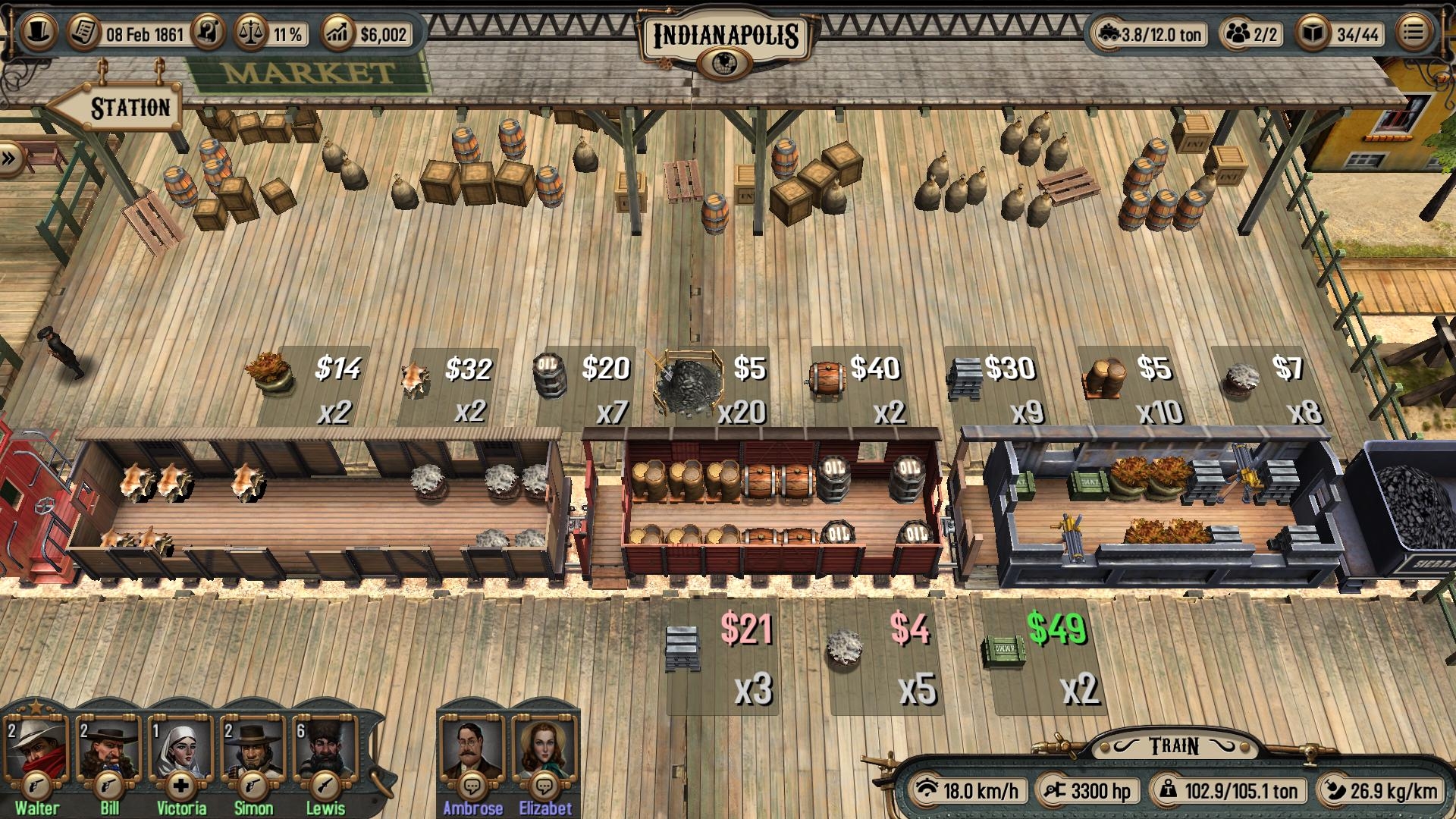 Скриншот из игры Bounty Train под номером 7