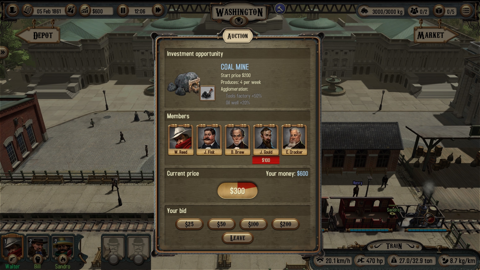 Скриншот из игры Bounty Train под номером 8