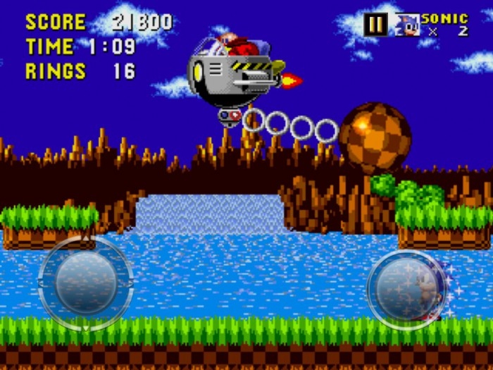 Скриншот из игры Sonic the Hedgehog под номером 1