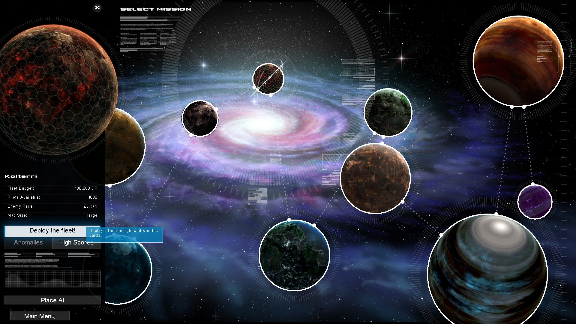 Скриншот из игры Gratuitous Space Battles 2 под номером 1