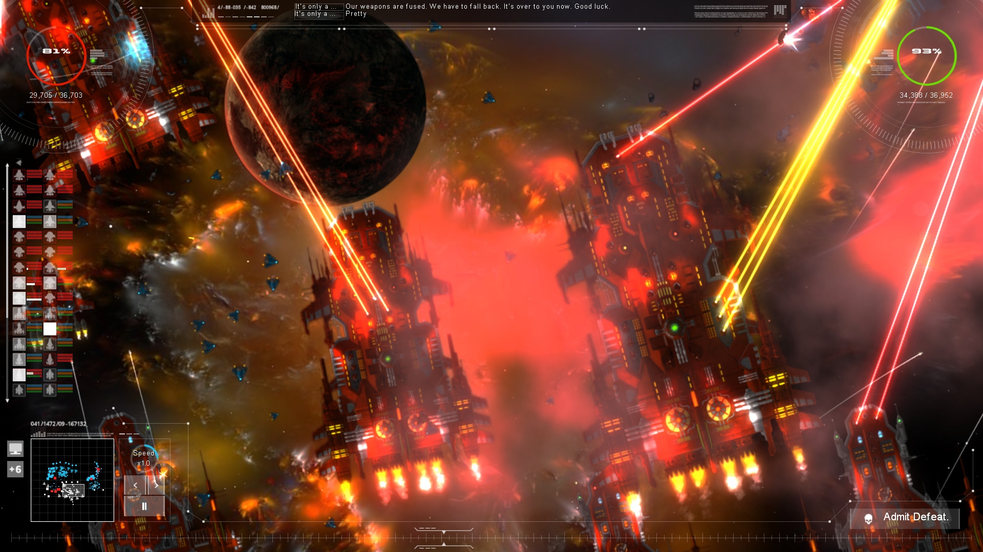 Скриншот из игры Gratuitous Space Battles 2 под номером 2