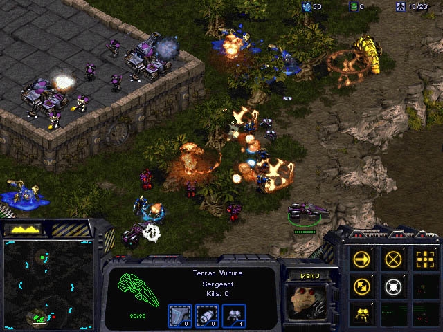 Скриншот из игры StarCraft под номером 2