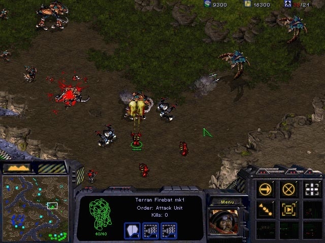 Скриншот из игры StarCraft под номером 5