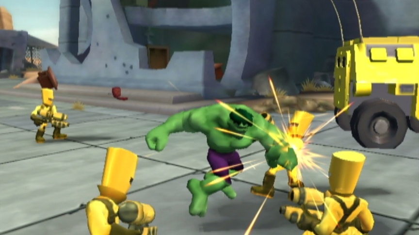 Скриншот из игры Marvel Super Hero Squad под номером 7