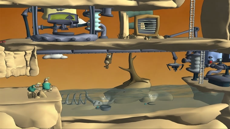 Скриншот из игры Cloning Clyde под номером 1