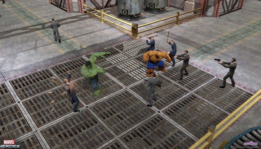 Скриншот из игры Marvel Universe Online под номером 11