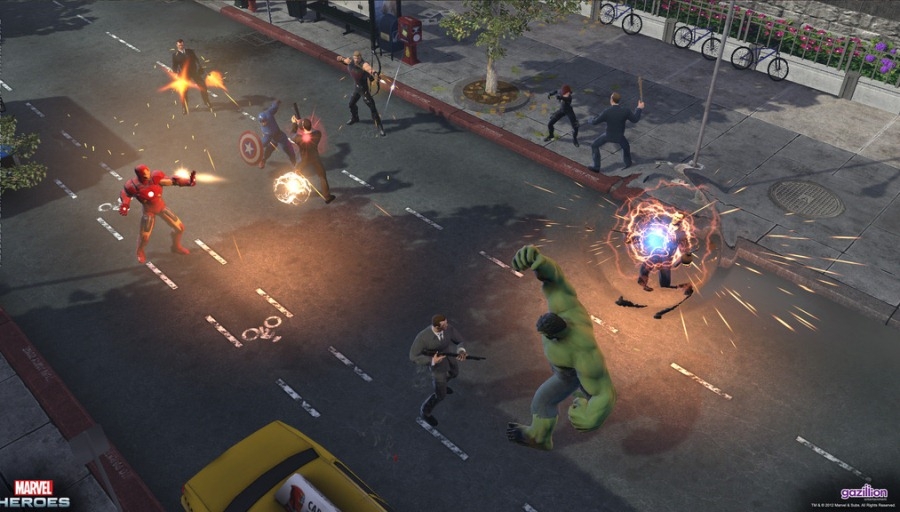 Скриншот из игры Marvel Universe Online под номером 12
