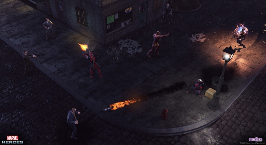 Скриншот из игры Marvel Universe Online под номером 19