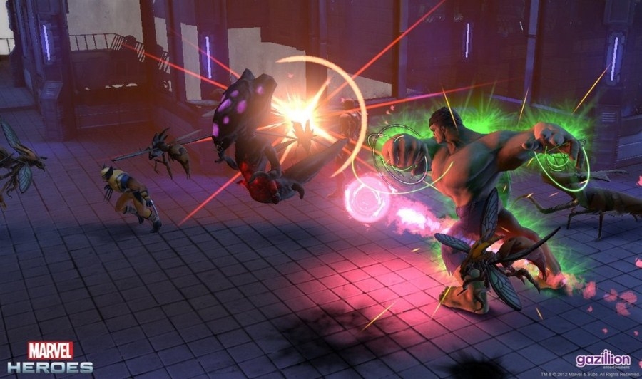 Скриншот из игры Marvel Universe Online под номером 3