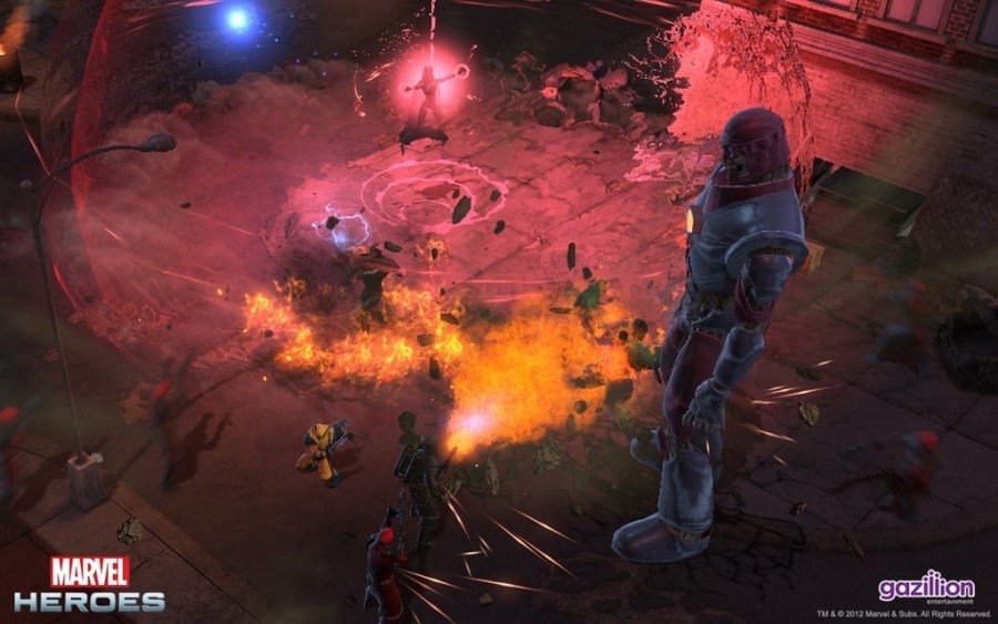 Скриншот из игры Marvel Universe Online под номером 4