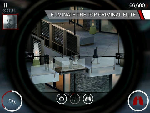 Скриншот из игры Hitman: Sniper под номером 3