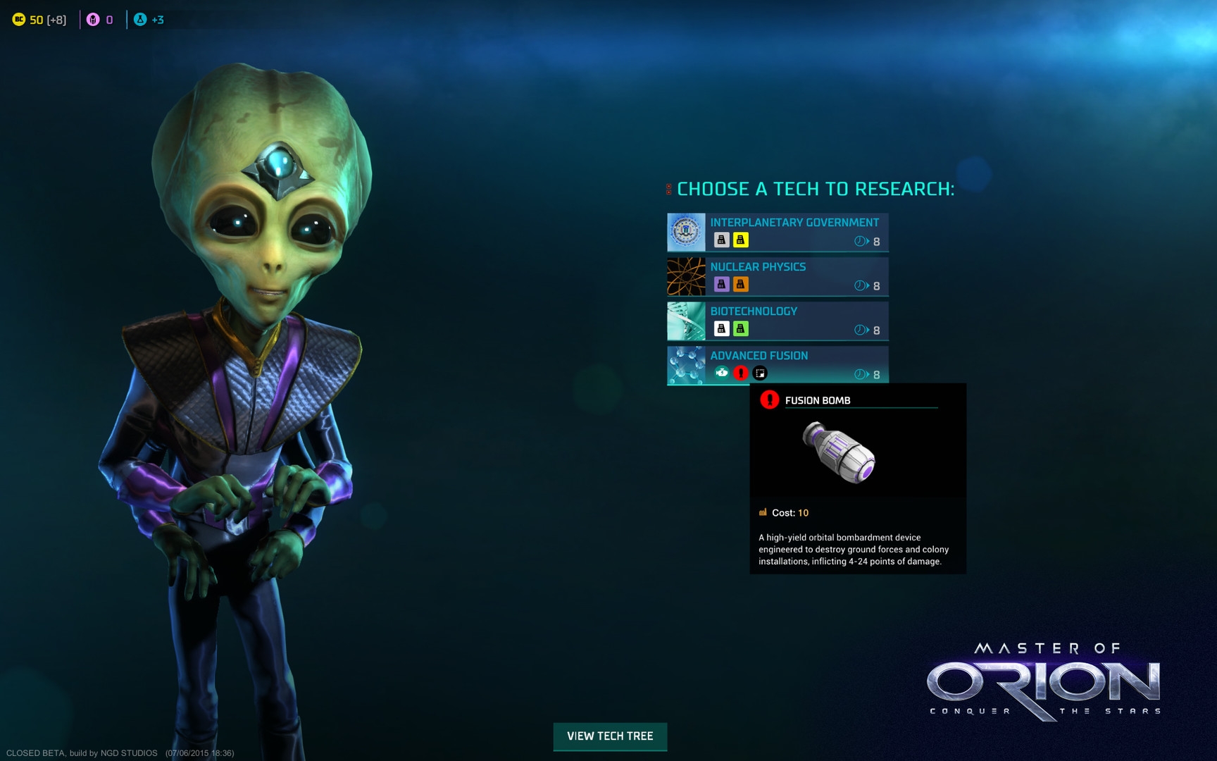 Скриншот из игры Master of Orion под номером 4