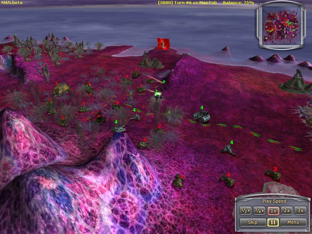 Скриншот из игры Massive Assault Network под номером 14