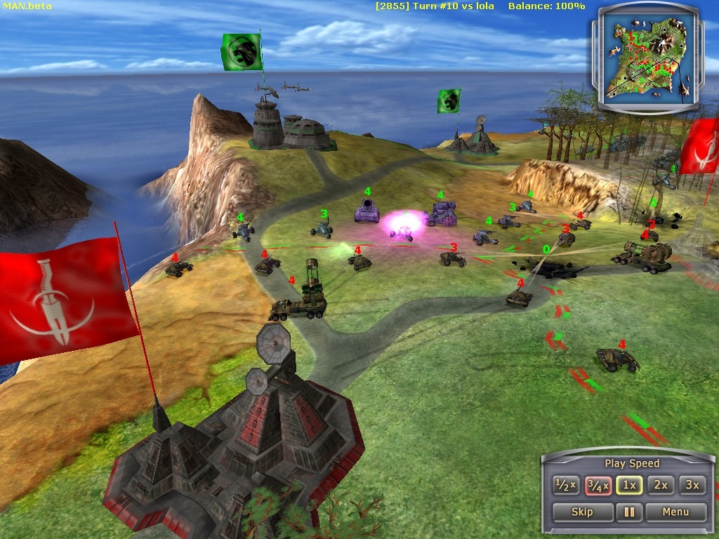 Скриншот из игры Massive Assault Network под номером 2