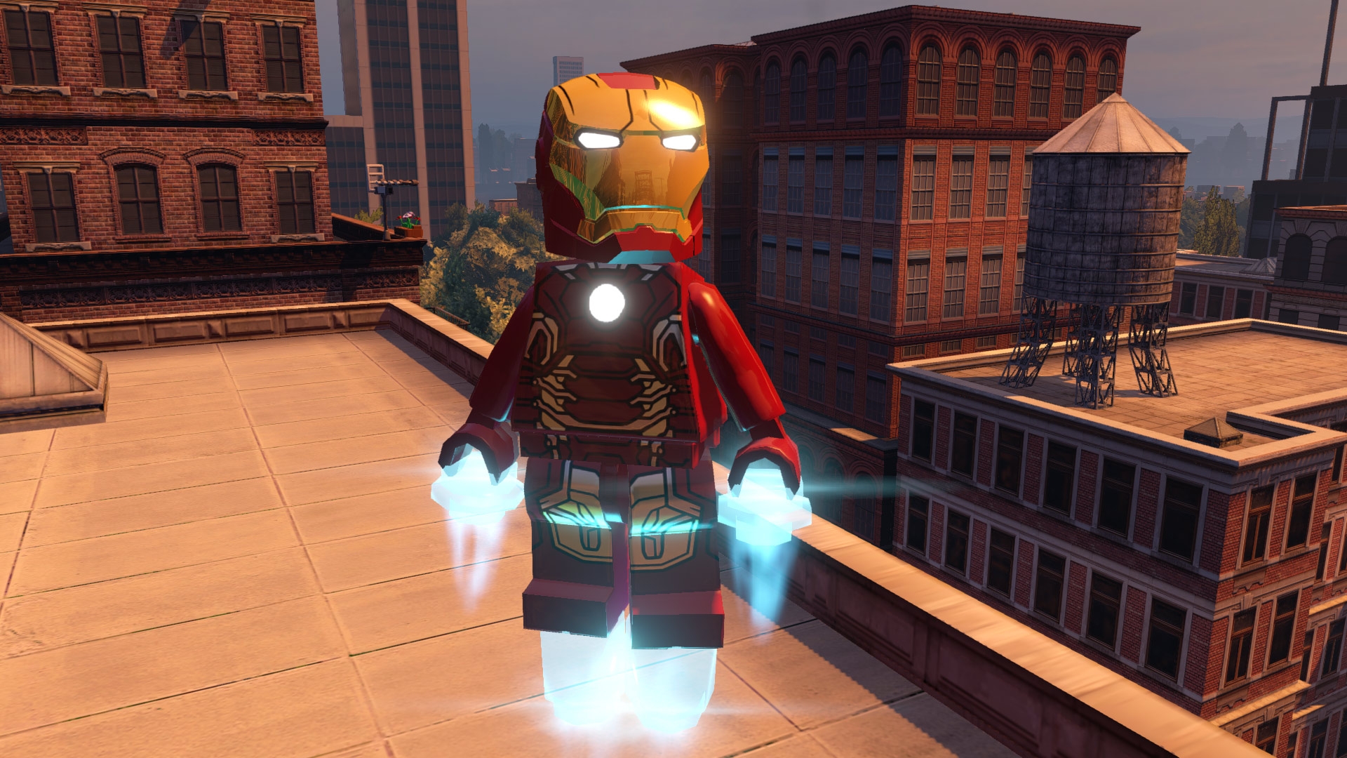Скриншот из игры LEGO Marvel