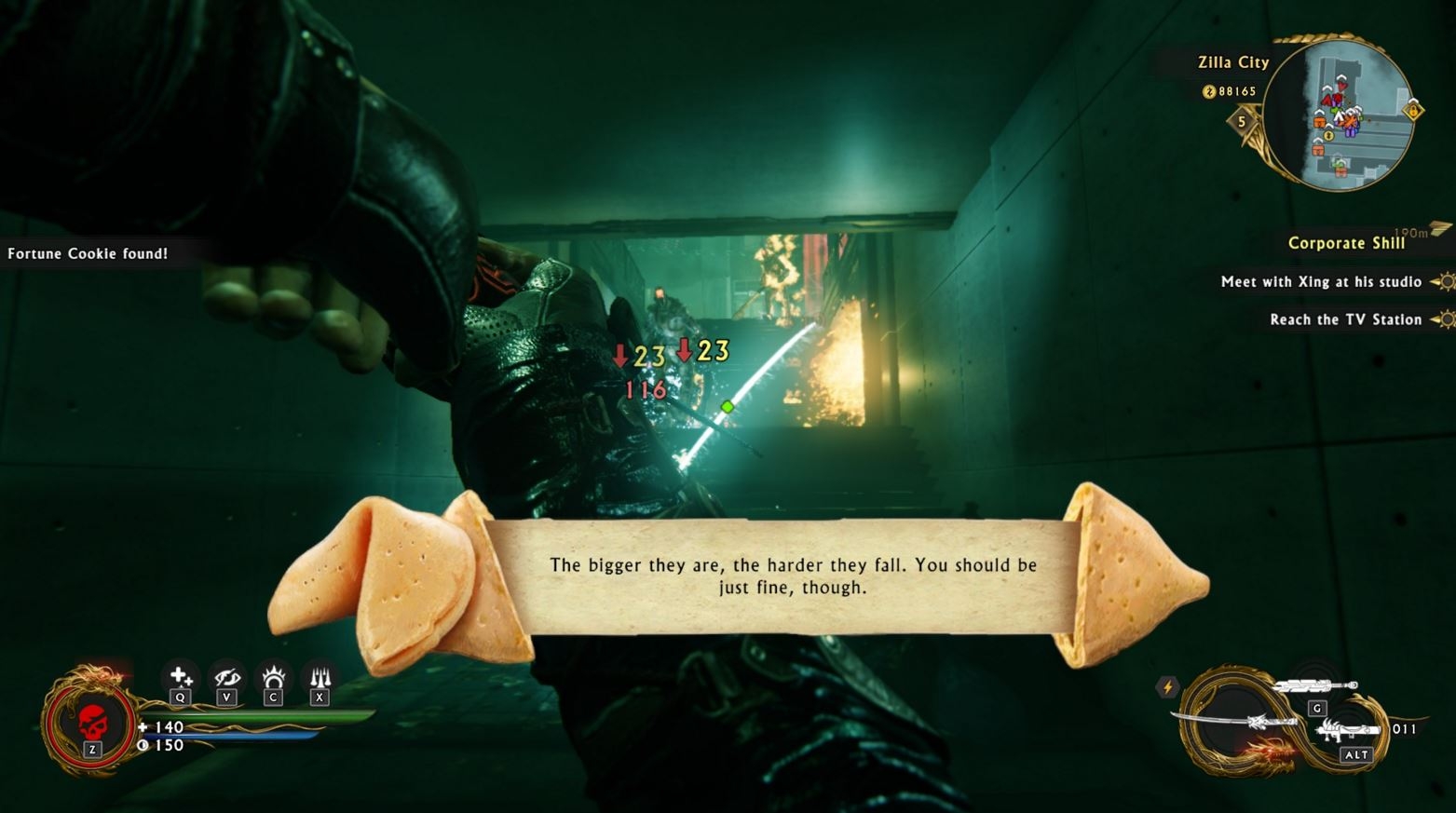 Скриншот из игры Shadow Warrior 2 под номером 8