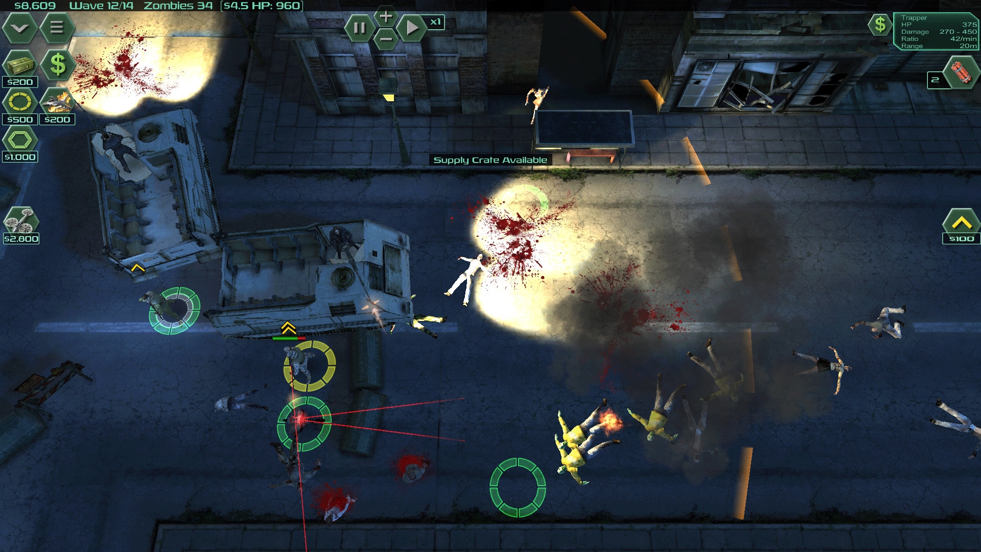 Скриншот из игры Zombie Defense под номером 2