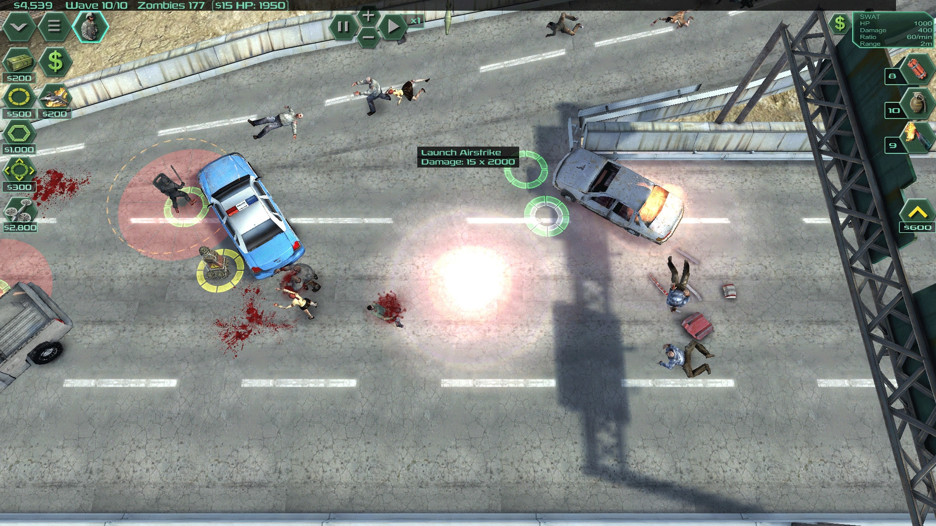 Скриншот из игры Zombie Defense под номером 5
