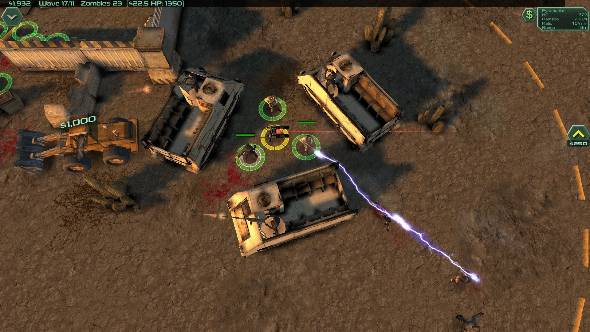 Скриншот из игры Zombie Defense под номером 8