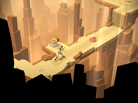 Скриншот из игры Lara Croft Go под номером 4