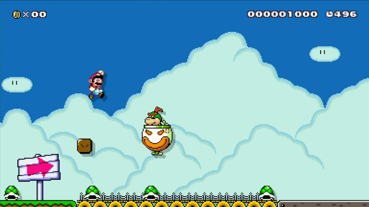 Скриншот из игры Super Mario Maker под номером 1