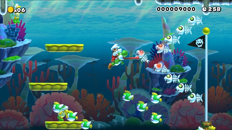 Скриншот из игры Super Mario Maker под номером 10