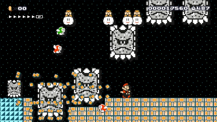 Скриншот из игры Super Mario Maker под номером 3