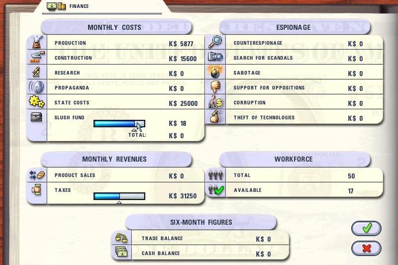 Скриншот из игры Economic War под номером 11