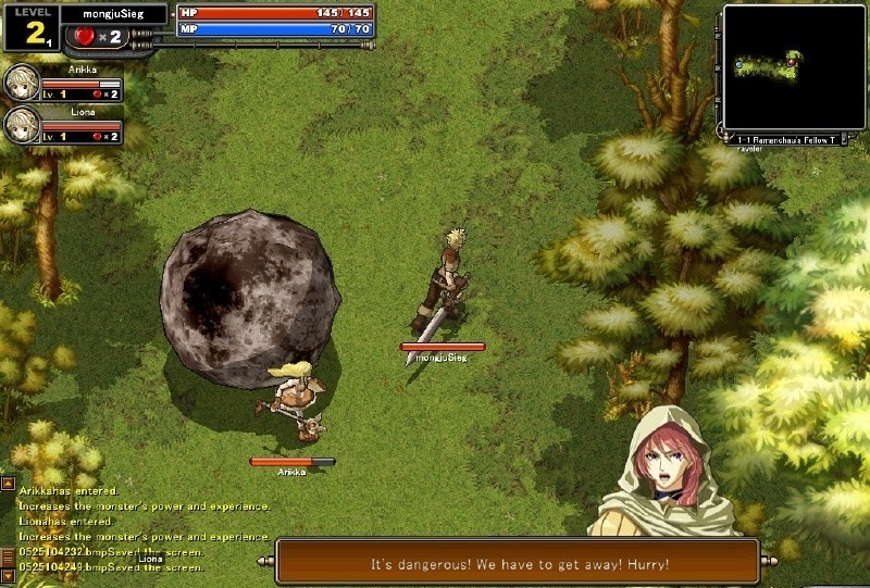 Скриншот из игры Record of Lunia War под номером 1