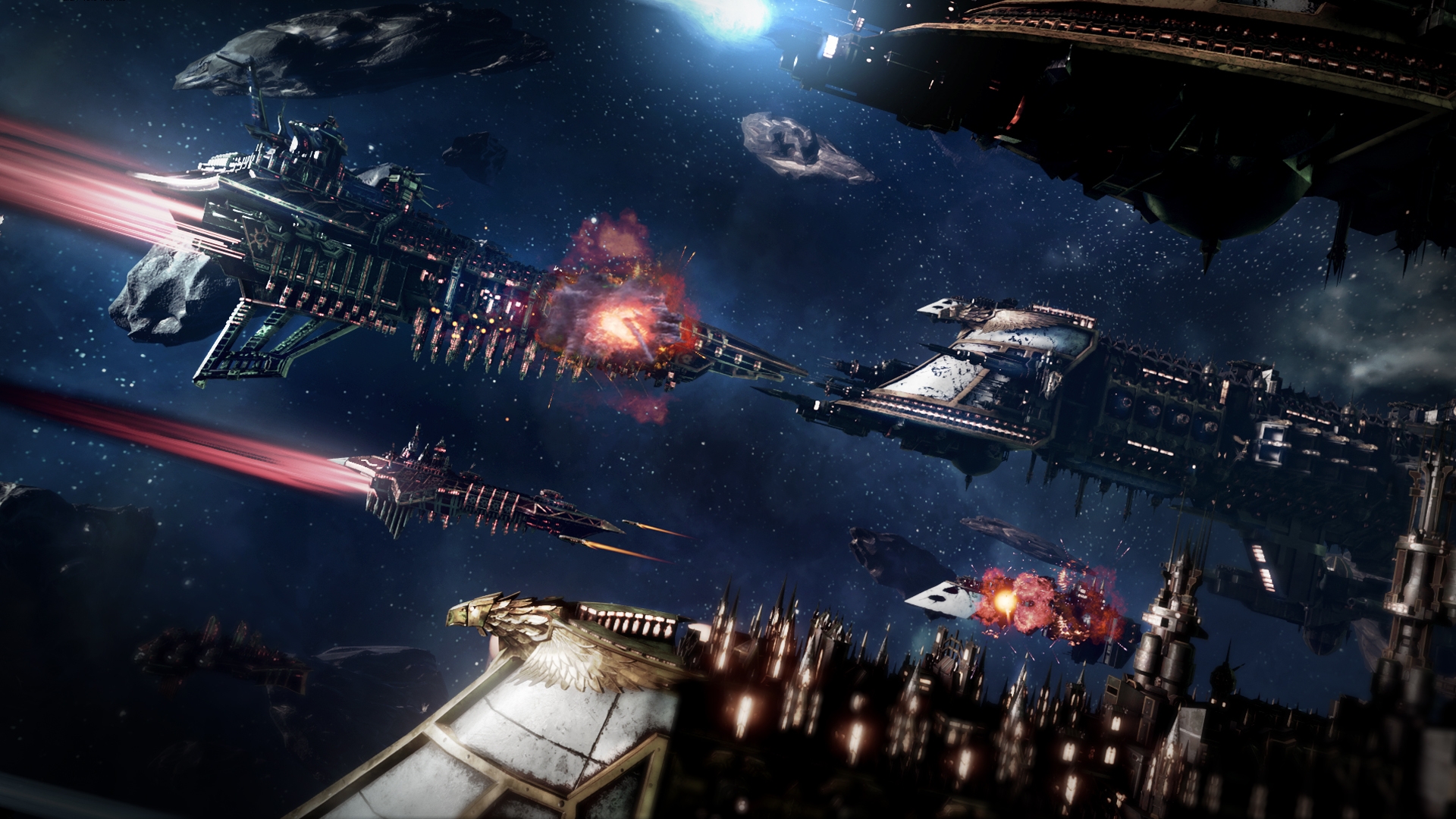 Скриншот из игры Battlefleet Gothic: Armada под номером 6