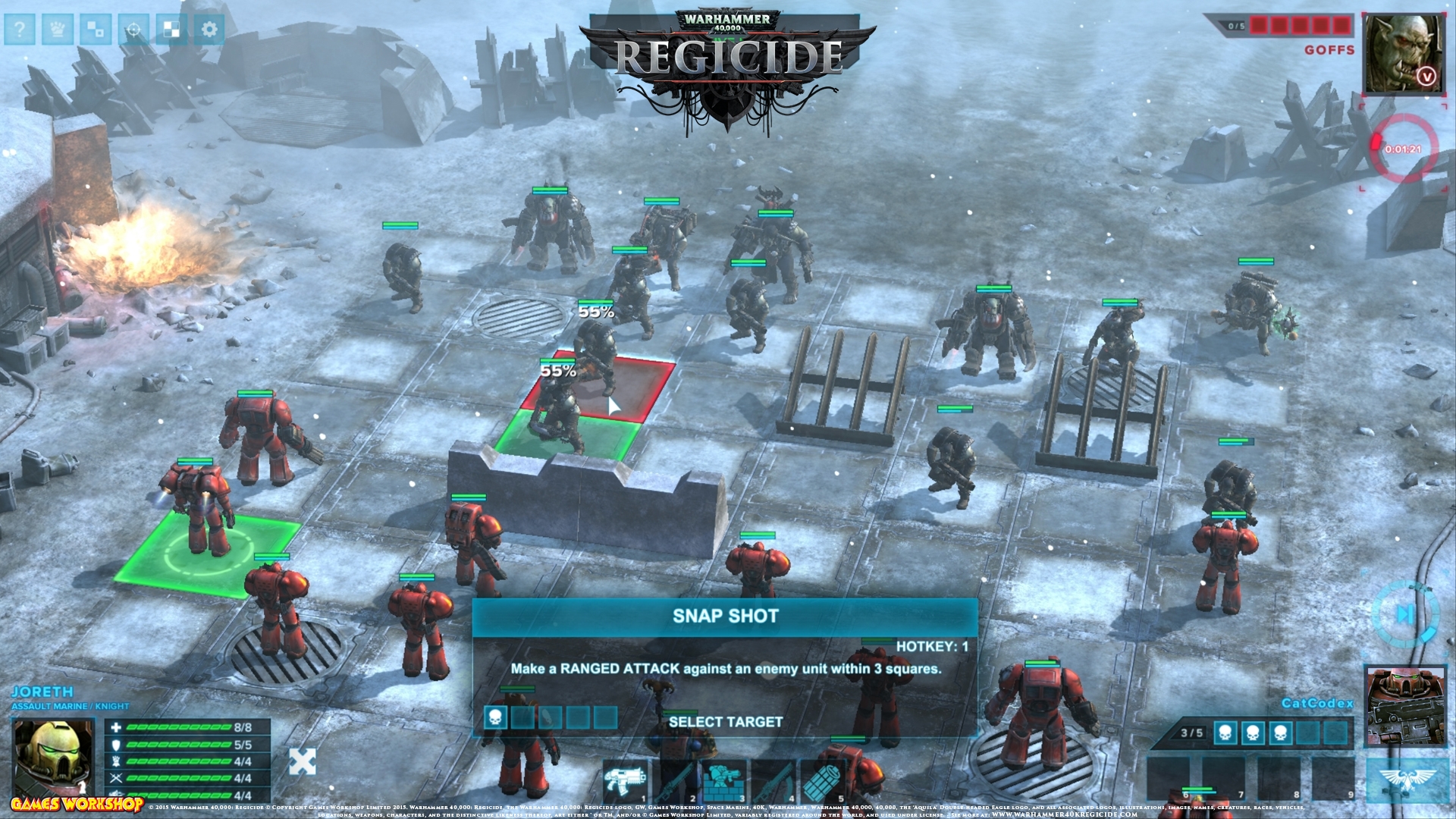 Скриншот из игры Warhammer 40,000: Regicide под номером 5