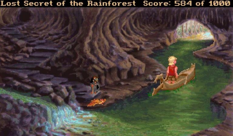 Скриншот из игры EcoQuest 2: Lost Secret of the Rainforest под номером 18