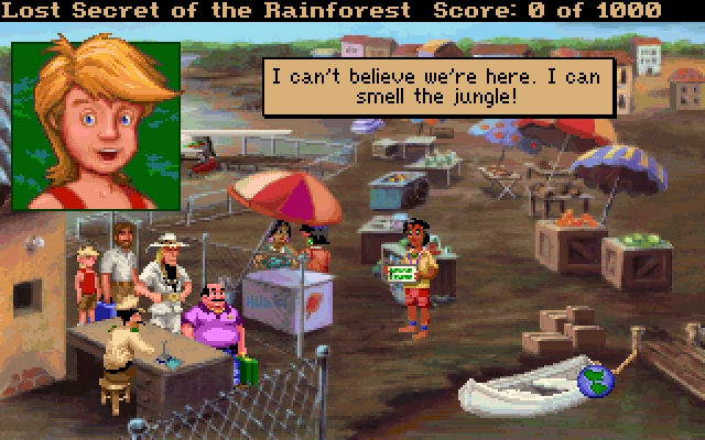 Скриншот из игры EcoQuest 2: Lost Secret of the Rainforest под номером 6