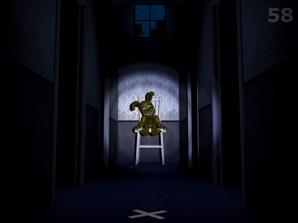 Скриншот из игры Five Nights at Freddy