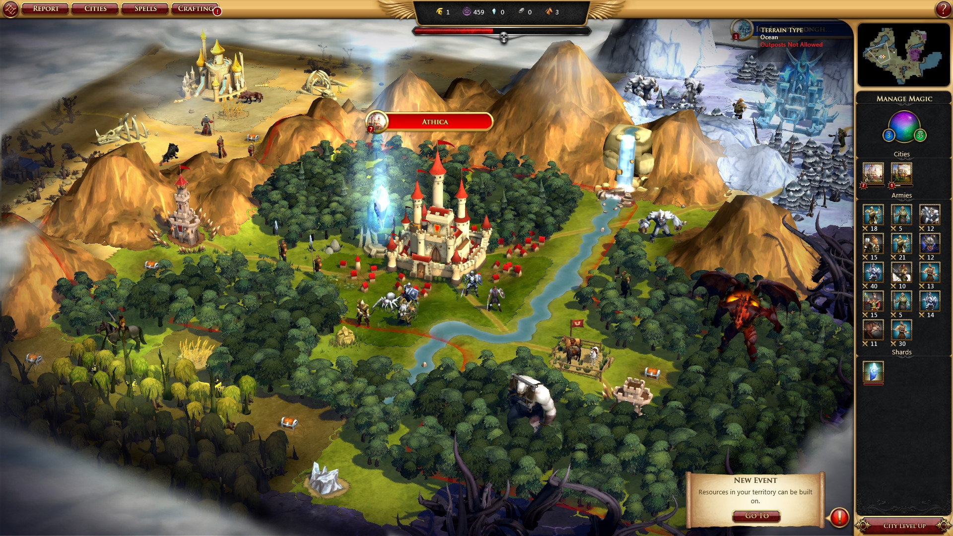 Скриншот из игры Sorcerer King под номером 8