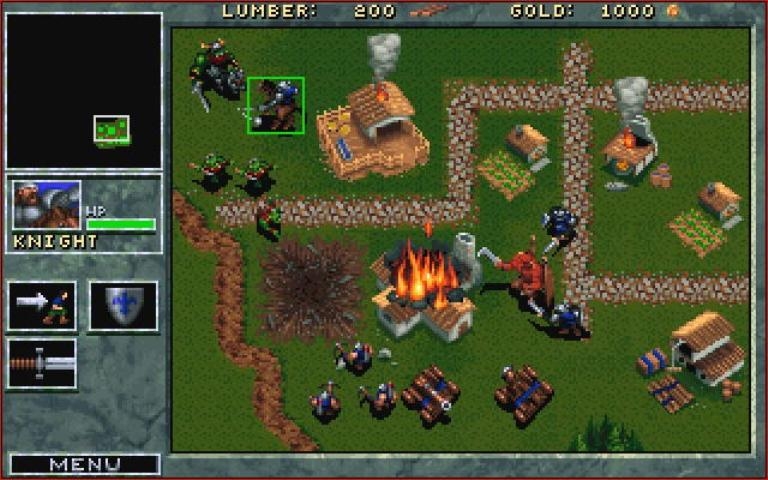 Скриншот из игры Warcraft: Orcs & Humans под номером 3