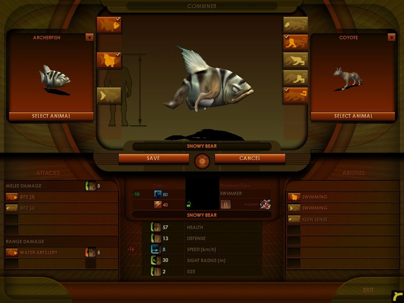 Скриншот из игры Impossible Creatures под номером 2