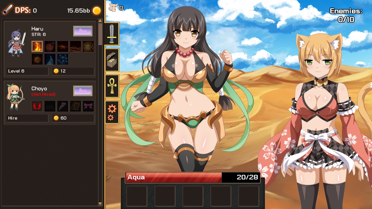 Скриншот из игры Sakura Clicker под номером 8