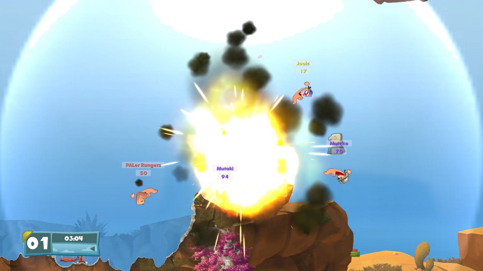 Скриншот из игры Worms W.M.D под номером 2