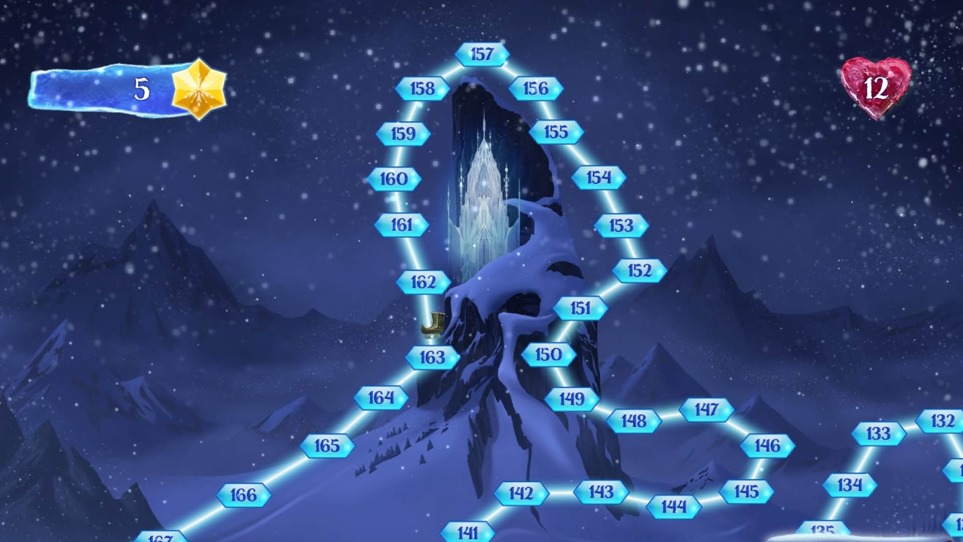 Скриншот из игры Frozen Free Fall: Snowball Fight под номером 1