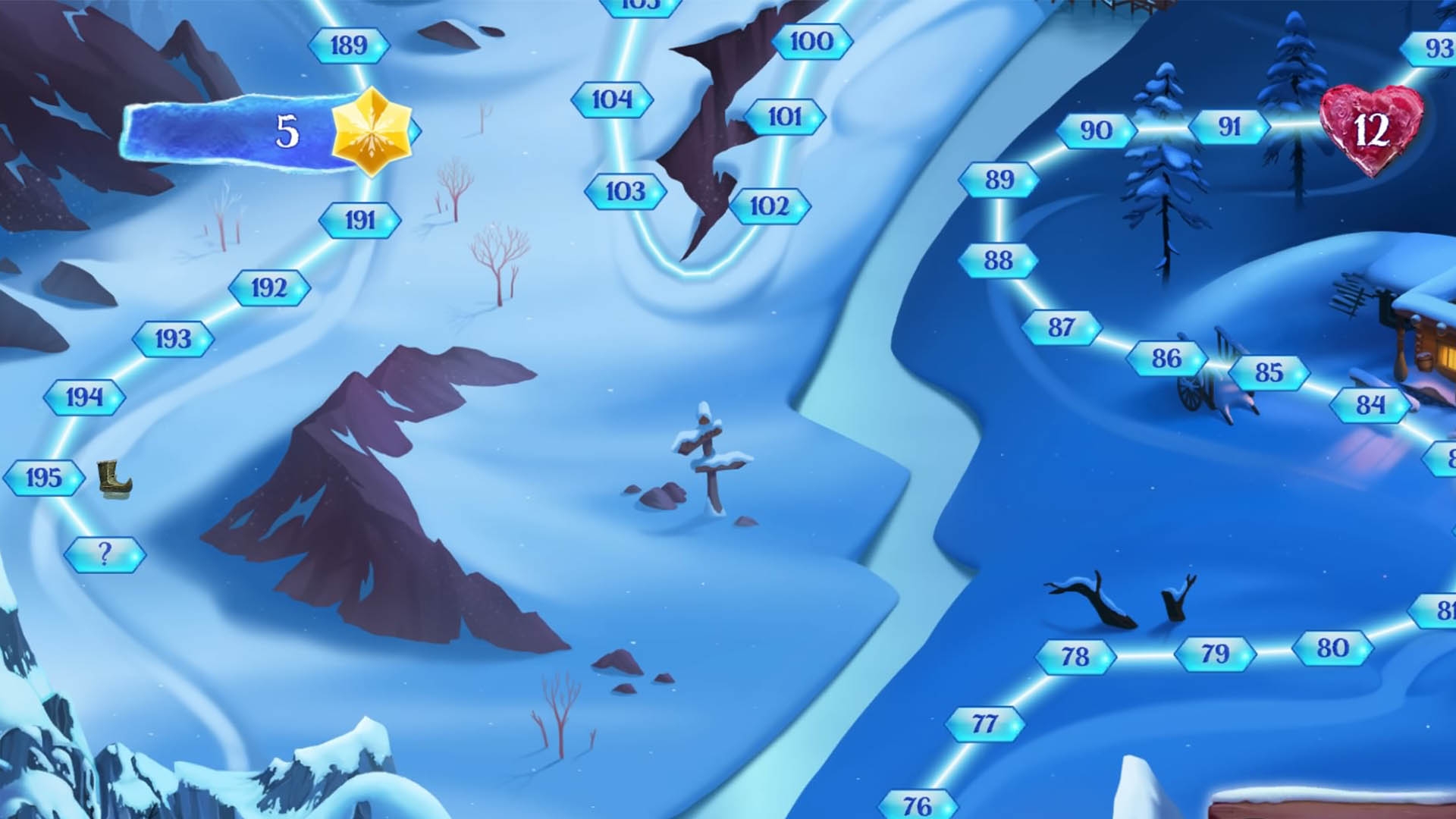 Скриншот из игры Frozen Free Fall: Snowball Fight под номером 6