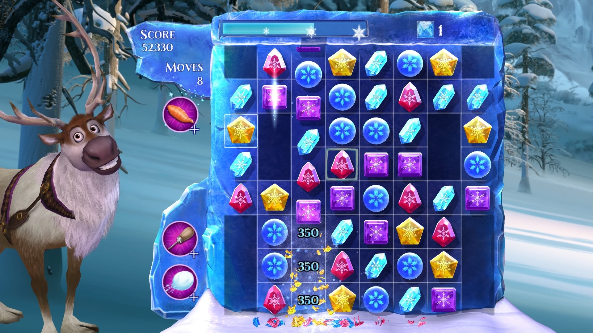 Скриншот из игры Frozen Free Fall: Snowball Fight под номером 8