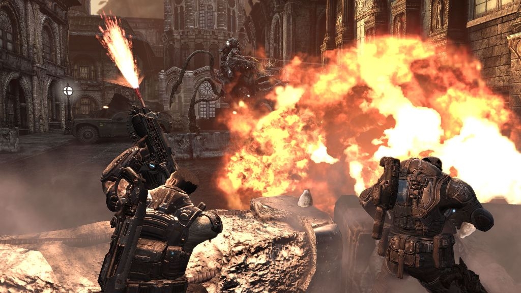 Скриншот из игры Gears of War 2 под номером 24