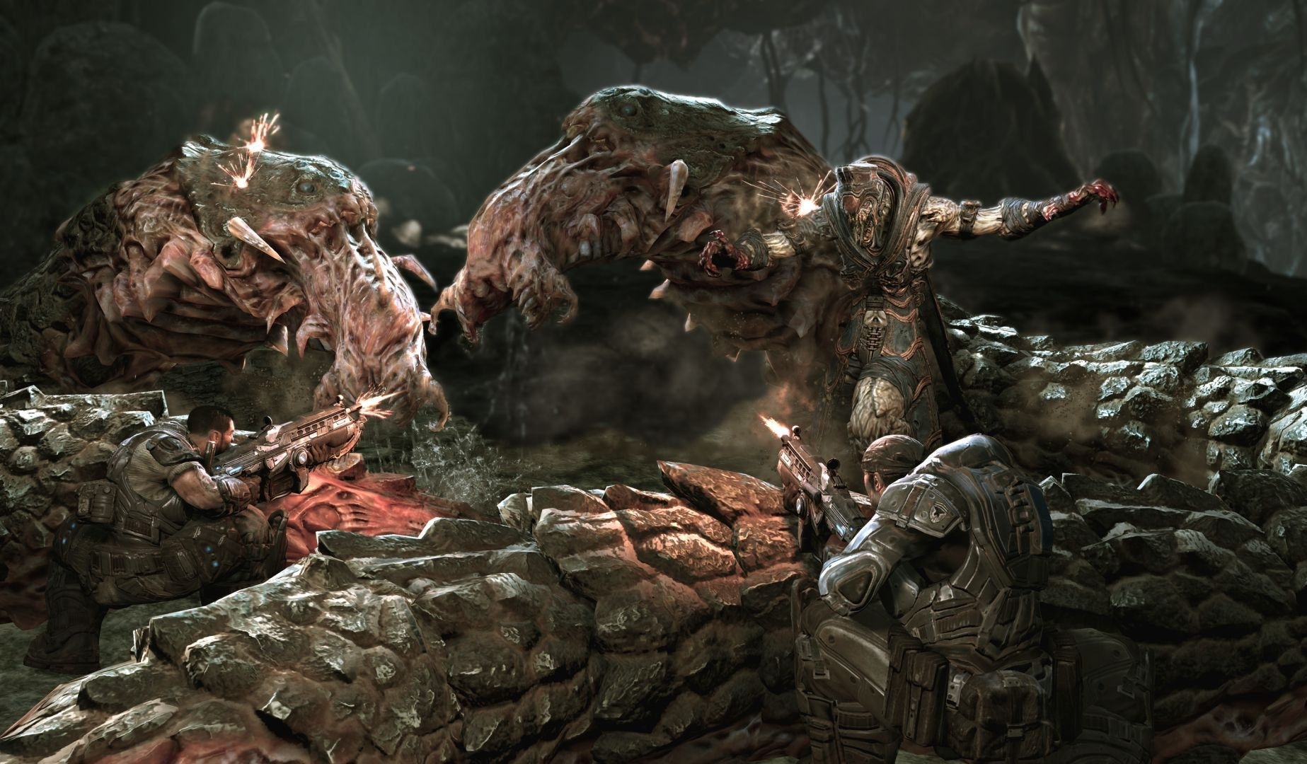Скриншот из игры Gears of War 2 под номером 27
